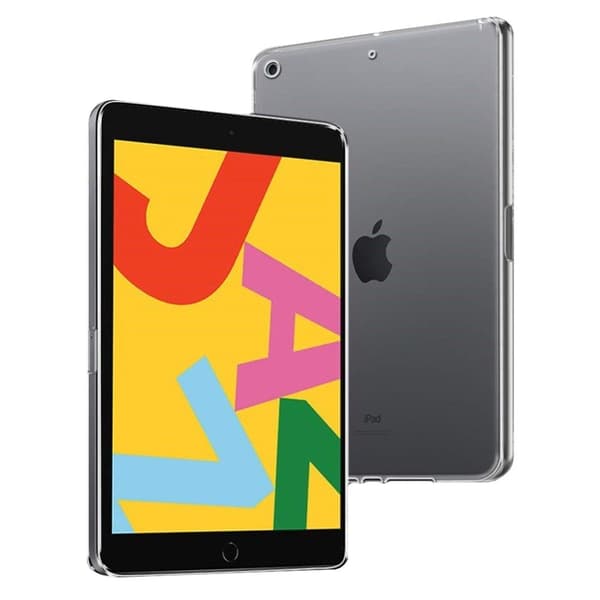 Fodral för iPad 10.2" 2021/2020/2019 (9:e/8:e/7:e generationen), silikon, transparent