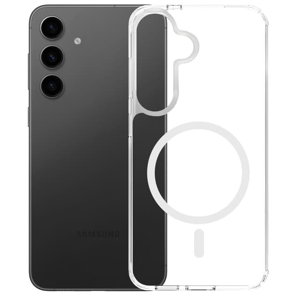 3MK Armor MagCase Galaxy S25 FE:lle, läpinäkyvä