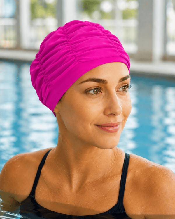 Aqua-Sport polyesterkappe dame komfort rosa AS0803