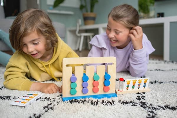 Træpuslespil "Girafudfordringen" til børn