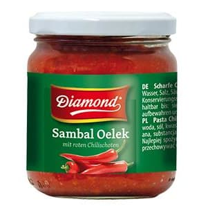 Diamond Stærk sauce Sambal Oelek 200g