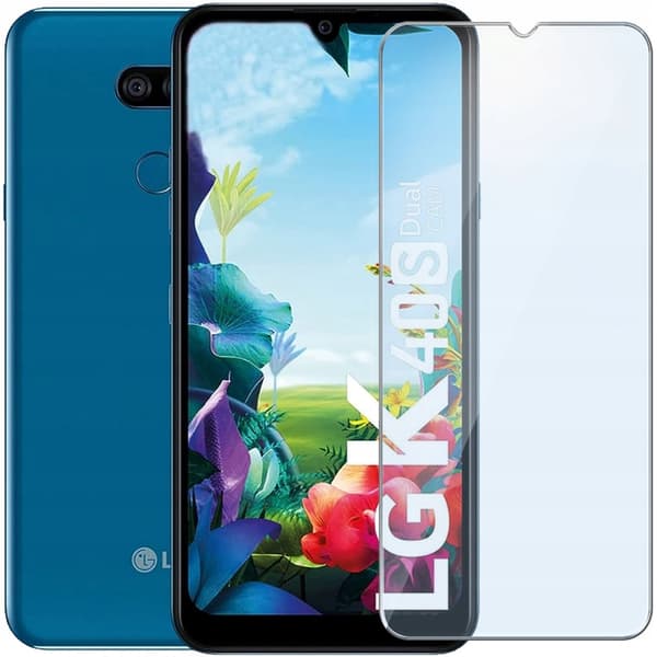 2x Härdat glas för LG K40S 9H-glas | 2-pack