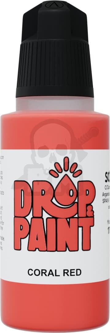SDP-34 Scale75 Drop Paint Koralrød