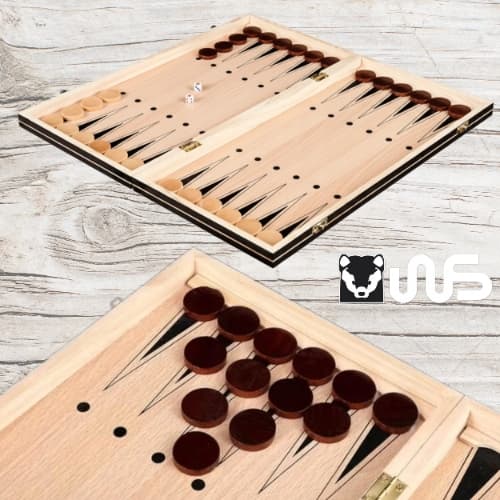 3.6 Schack 3 i 1 (Dam / Backgammon)