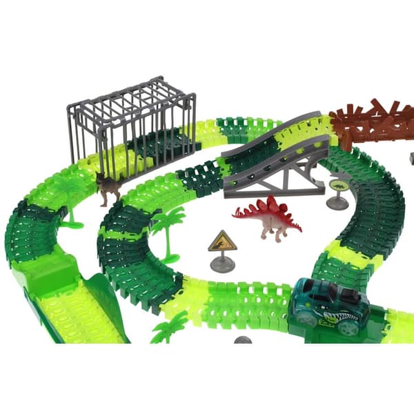 Dino Track Bilbana Kontrollerad Dinosaur Racing Park 275