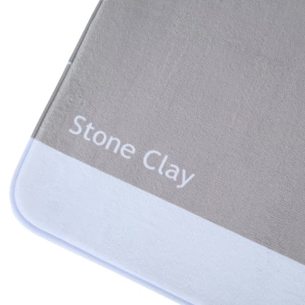 Tone Lab beige badrumsmatta 50x80 cm