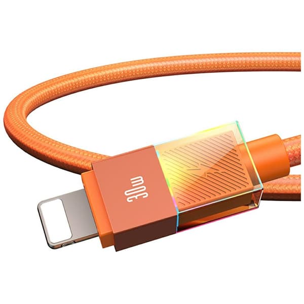 USAMS SJ776 PD 30W USB-C/Lightning-kabel 1,2m matt