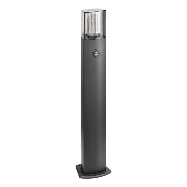 LED-belysning til havegulvlampe med bevægelsessensor E27 15W 75cm