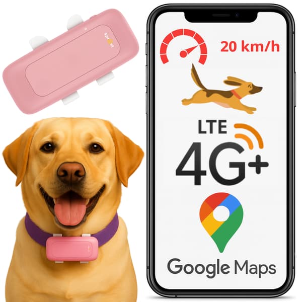 GPS-lokaliseringsudstyr S26L 4G rosa