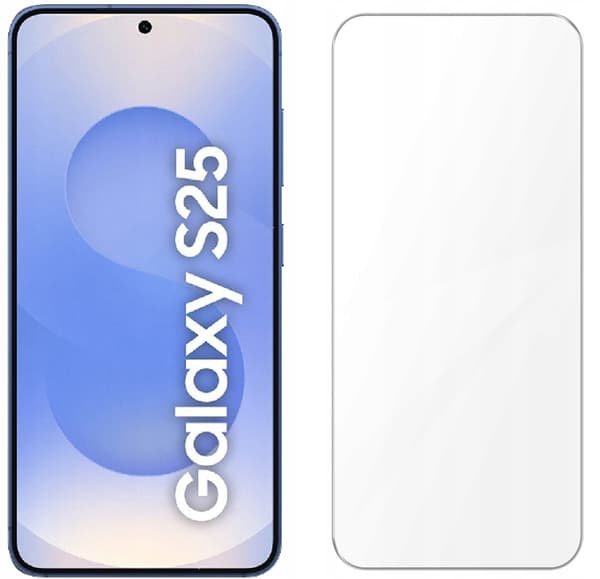 2x Härdat Glas för Samsung Galaxy S25 - Skyddsglas 2.5D, 9H