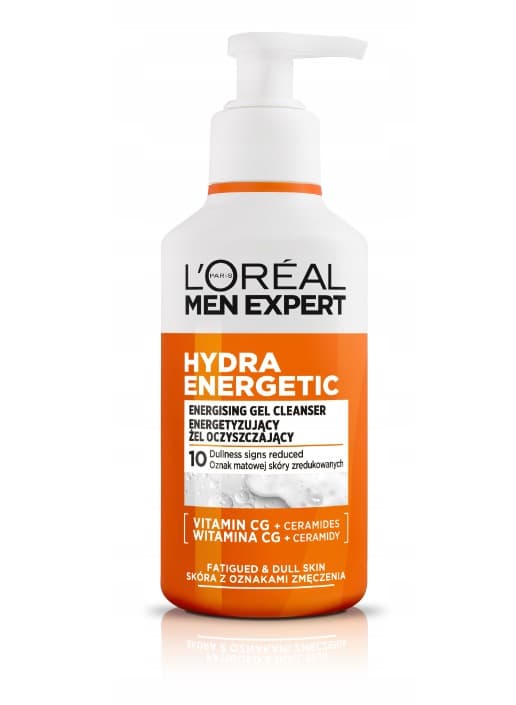 Loreal Men Expert Hydra Energetic -puhdistusgeeli miehille 260 ml