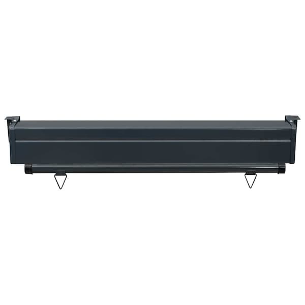 vidaXL sidemarkise til balkon 100 x 250 cm sort