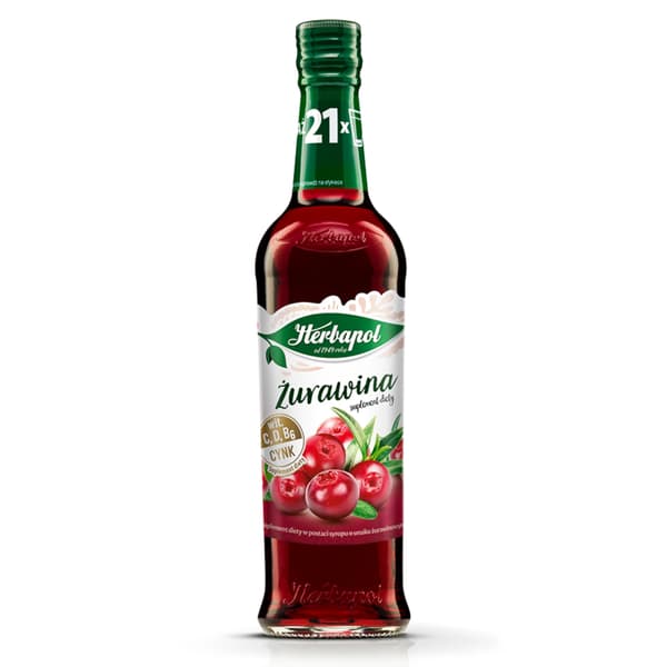 Tranebærssirup kosttilskud 420 ml
