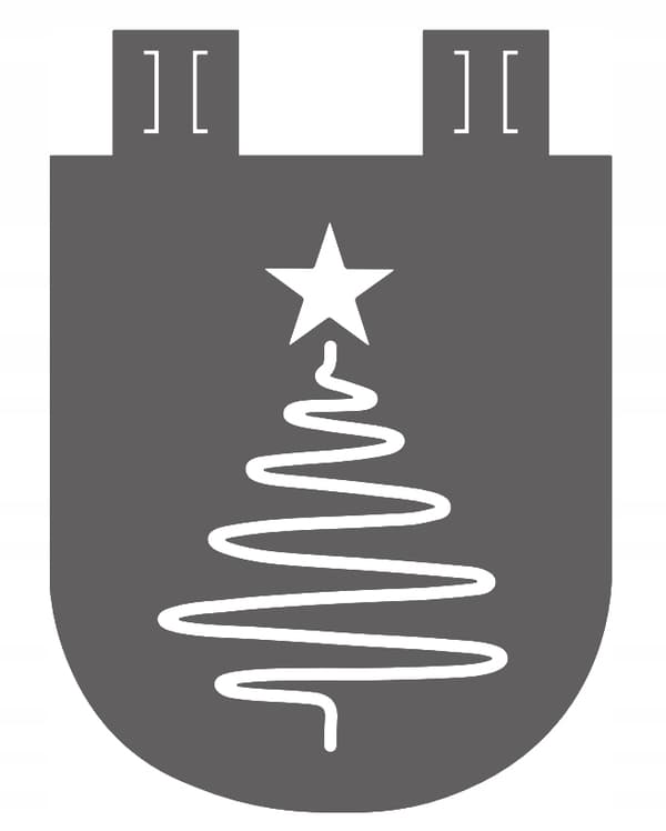 Juledekoration juletræ