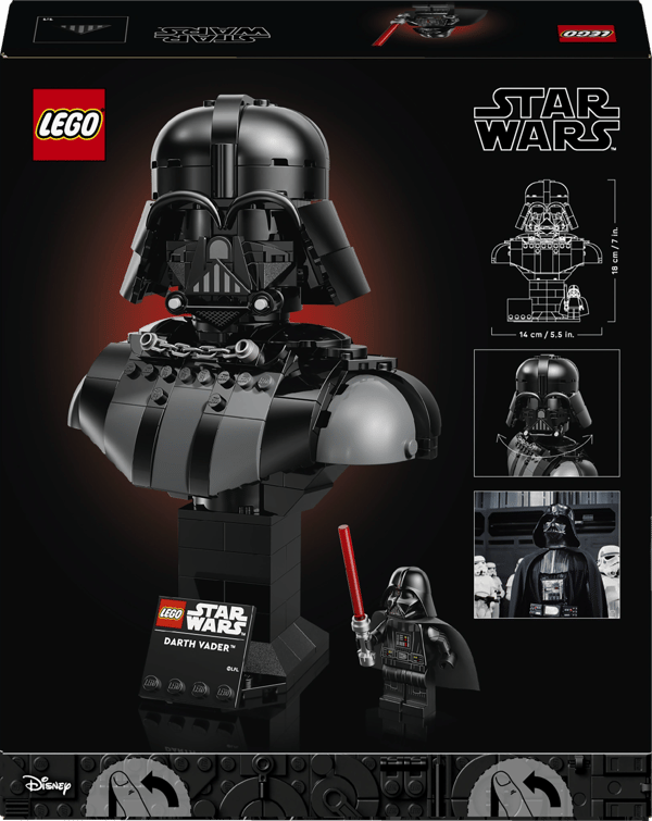 LEGO Star Wars Darth Vader Byst 349 Delar Set (75439)