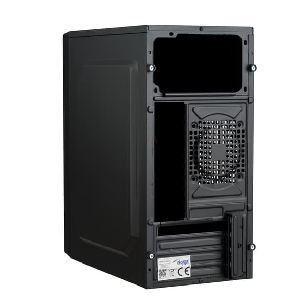 Akyga AK36BK Micro ATX computerkabinet, PC Tower USB 3.0 sort