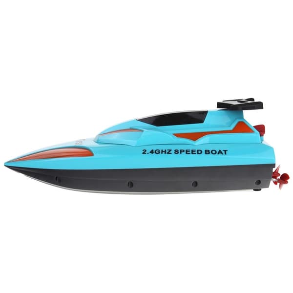 Fjernstyret motorbåd RC pilotbåd - Blå