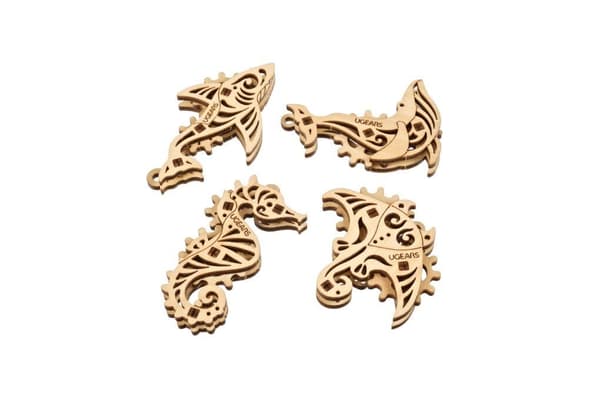 Mekanisk model - U-Fidgety Stillehavet