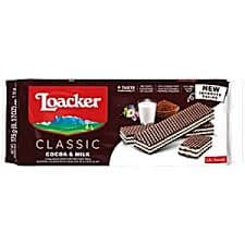 Loacker chokoladevafler kakao 175g
