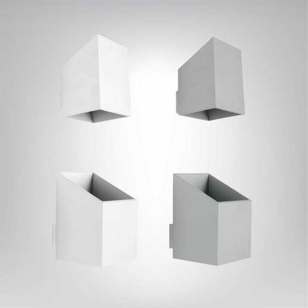 A1-Rubik Long -seinävalaisin - valkoinen
