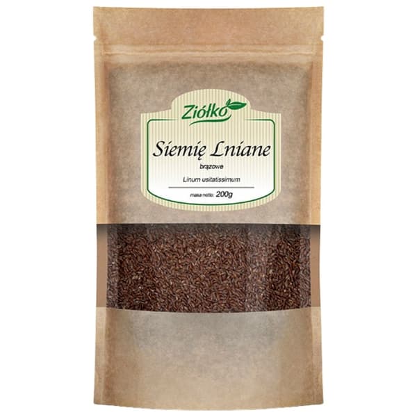 Brunt hørfrøkorn 200 g