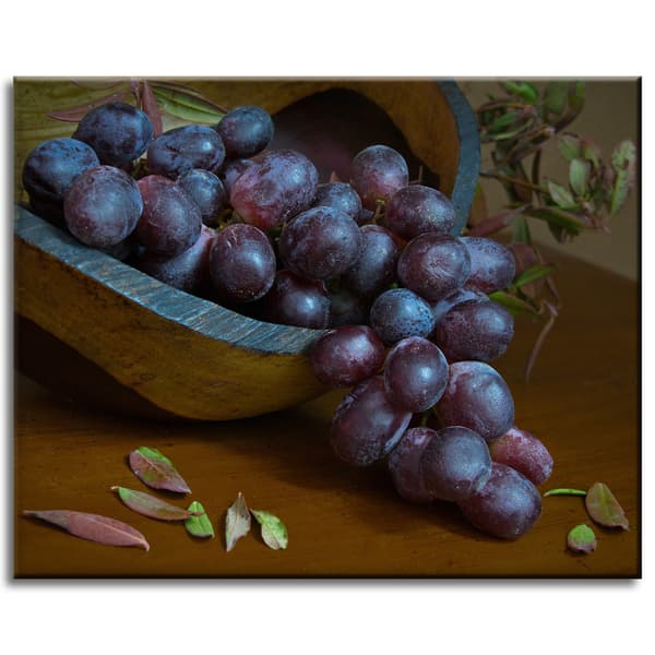 Canvastavla Kök Druva 50x40 cm