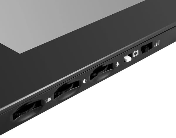 Monitor til videointercom-port og Wicket Memory-højttalertelefon med kabel