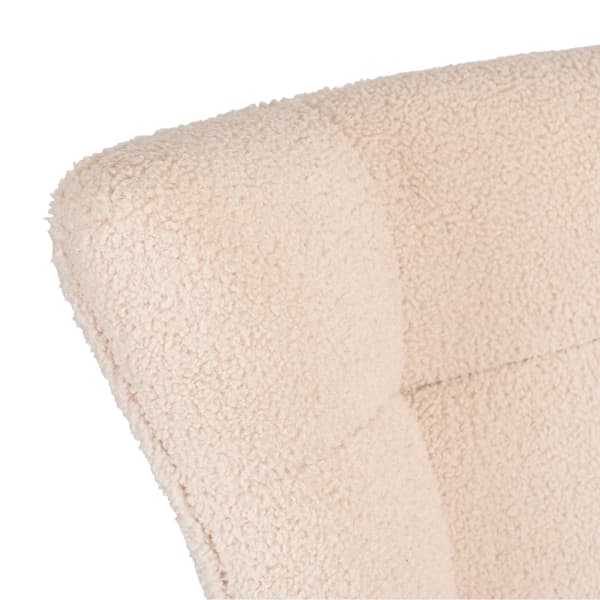 JACKSON Beige Bouclé Gyngestol/Moderne Eg