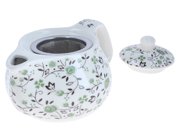 Keramisk elkedel med infuser