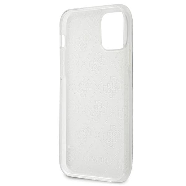 Guess 4G 3D Pattern Collection-skal till iPhone 12 mini, transparent