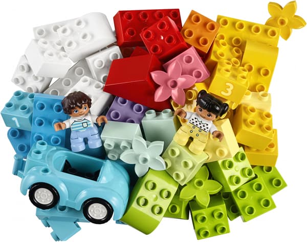 LEGO DUPLO Klassisk Klosslåda 65 Bitar (10913)