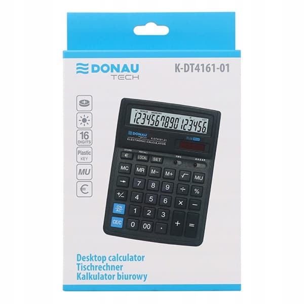 DONAU TECH-DT4161 KALKULATOR KVADRAT KVADRAT 5690