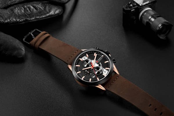 Herrklocka CURREN 8325 (zc024d) - Kronograf