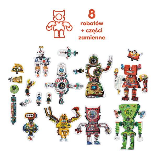 CzuCzu Kreativa Pusselrobotlabb