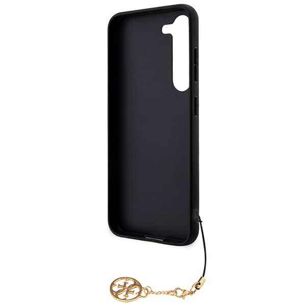 Guess 4G Charms Collection cover til Galaxy A35, sort