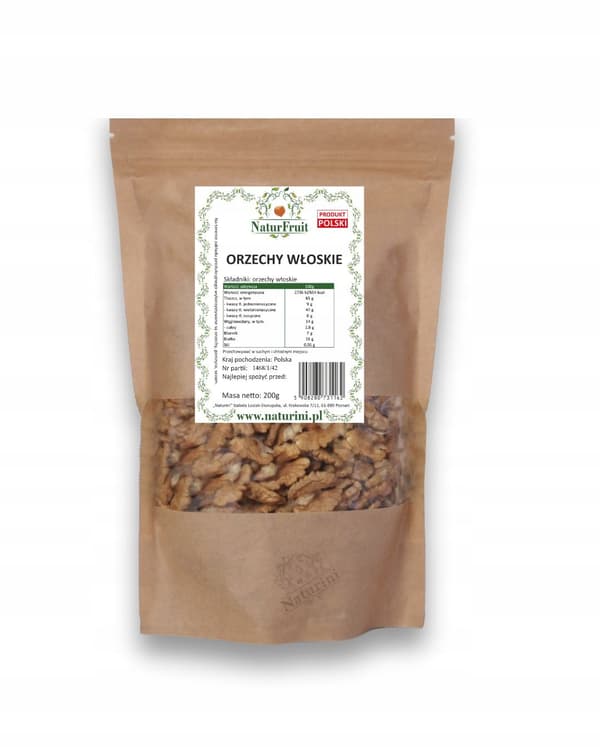 Polske PREMIUM valnødder 500g Naturini