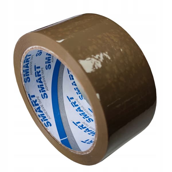 Smart tape brun bredde 48 mm længde 60 m 12 stk. 12x