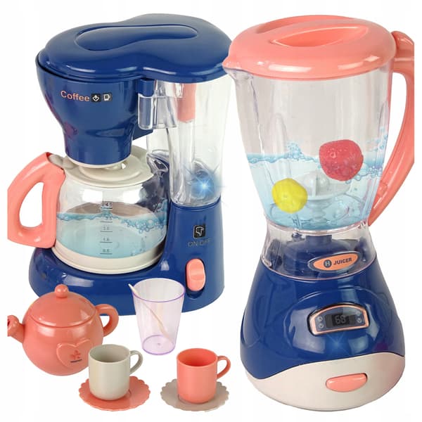 [pakb] Køkkentilbehørssæt Blender Espressomaskine Lyd LED Z3013