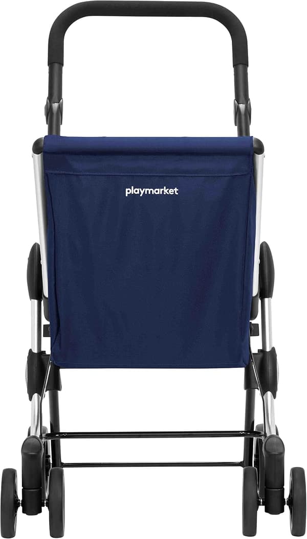 Playmarket We Go Basic -ostoskärry 50L Taittuva Sininen