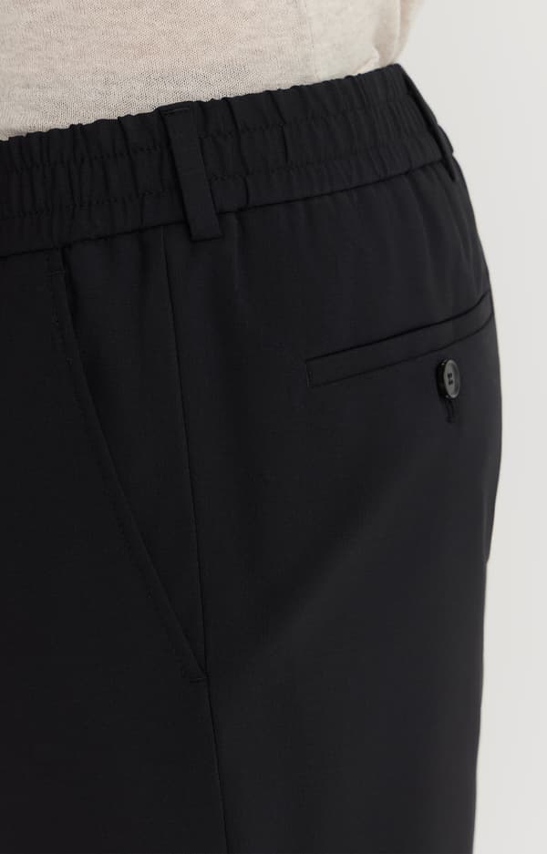 Sorte chinos med slim fit 52