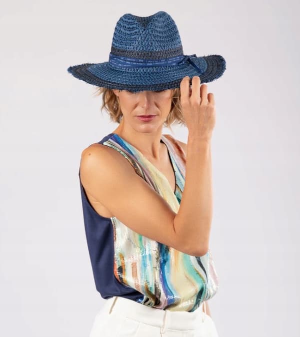 A550 Anekke klassisk stråhat i raffia 38471-207