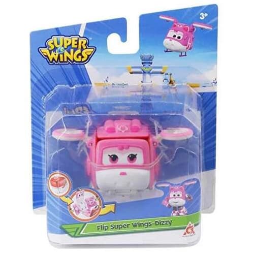 Super Wings robottransformation Svimmel fly 10 cm