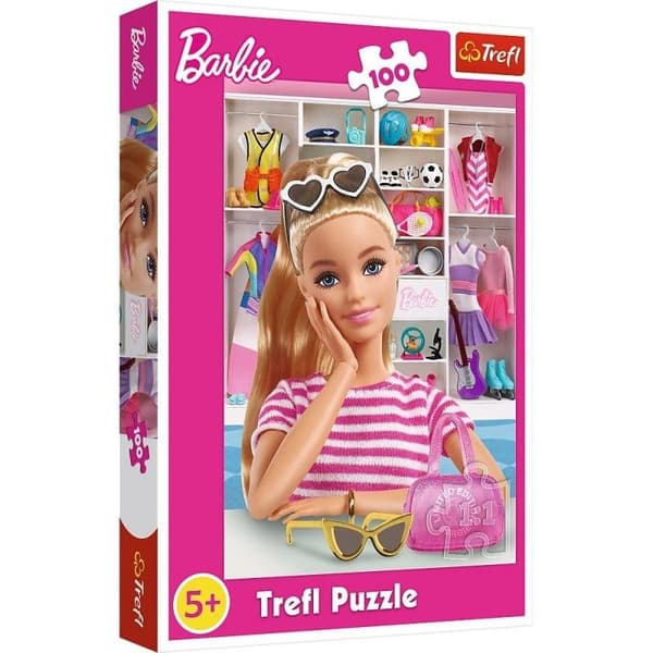 Pussel 100 Möt Barbie TREFL