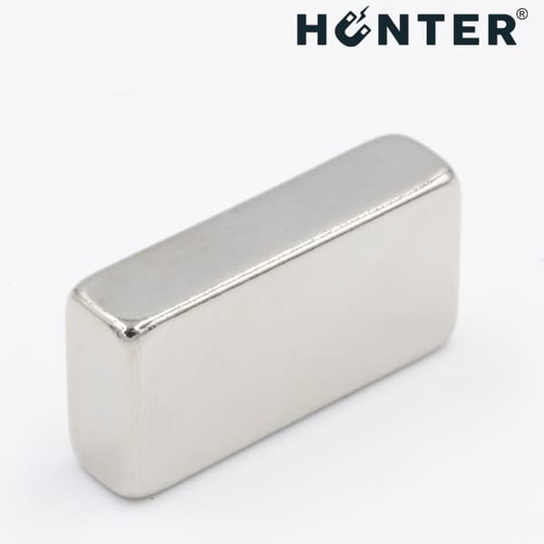 NEODYMMAGNET 20x10x5 mm STARK PLÅT Stång, Rektangulär, HUNTER