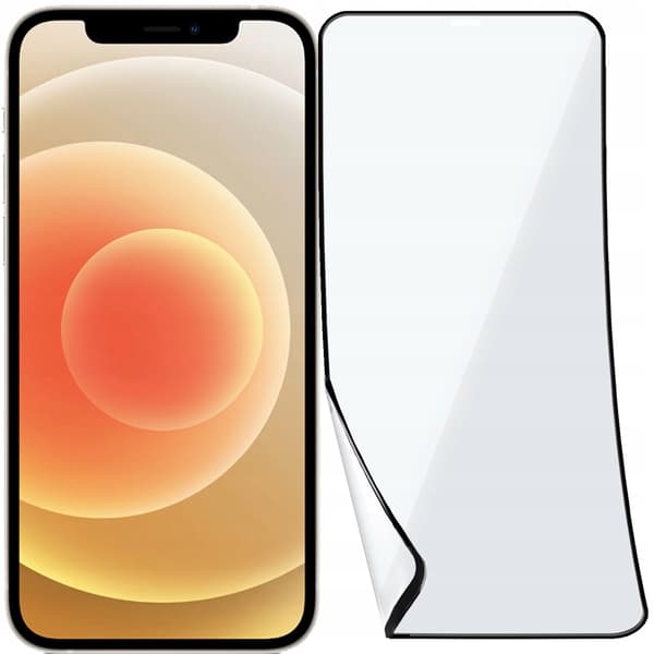 HYBRIDGLAS FÖR IPHONE 12/12 PRO HELSKÄRM KERAMISK 9D