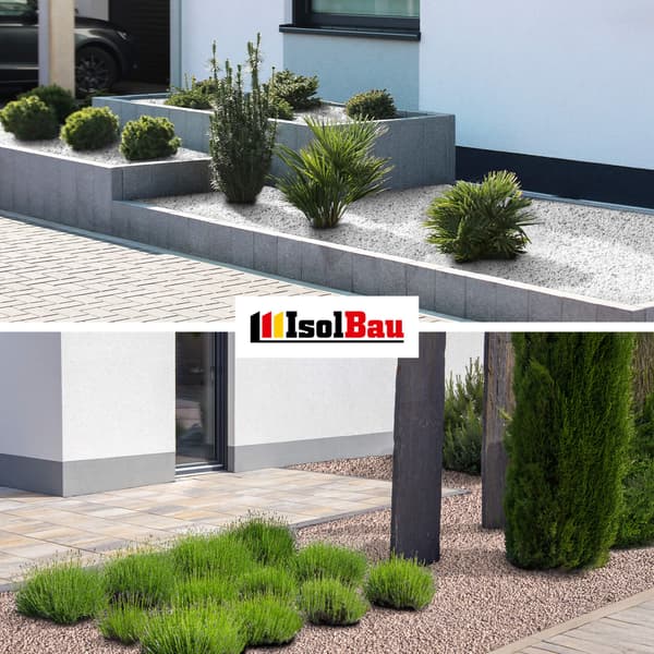 IsolBau Marmor Aggregat Marmorbitar Nero Ebano 1/4mm 25kg