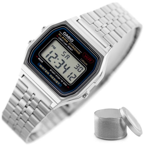 Herreur CASIO A159WA-N1DF - Klassisk (zd168b) + Boks
