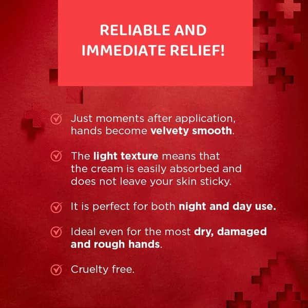 Intensivt regenererende håndcreme-forbinding 5% urea + lanolin