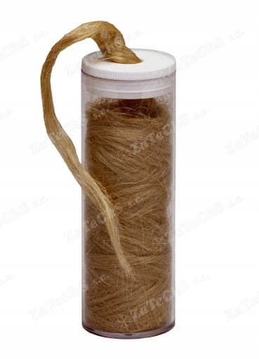 Agam linnefiber, spole i plasthållare, 80 g