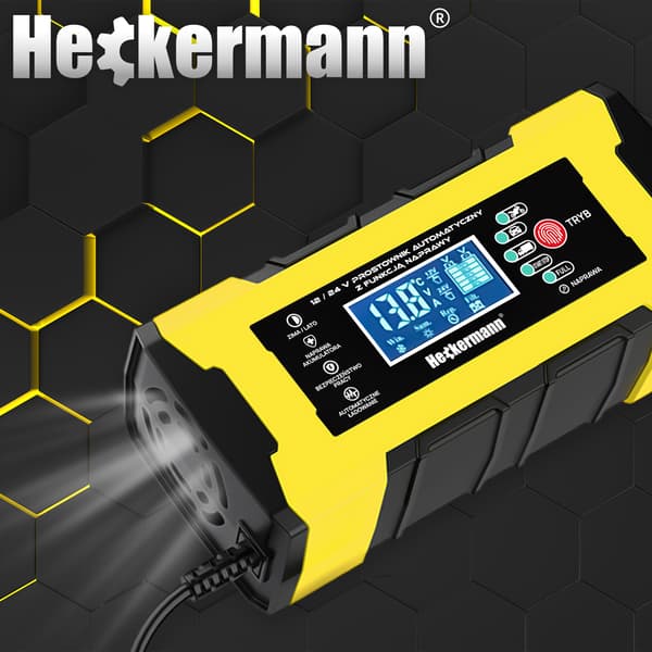 Heckermannin 12V/24V autolaturi